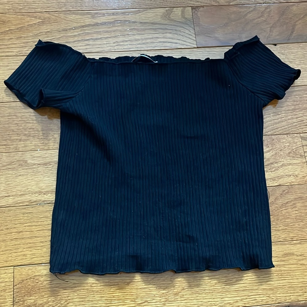 zara crop top